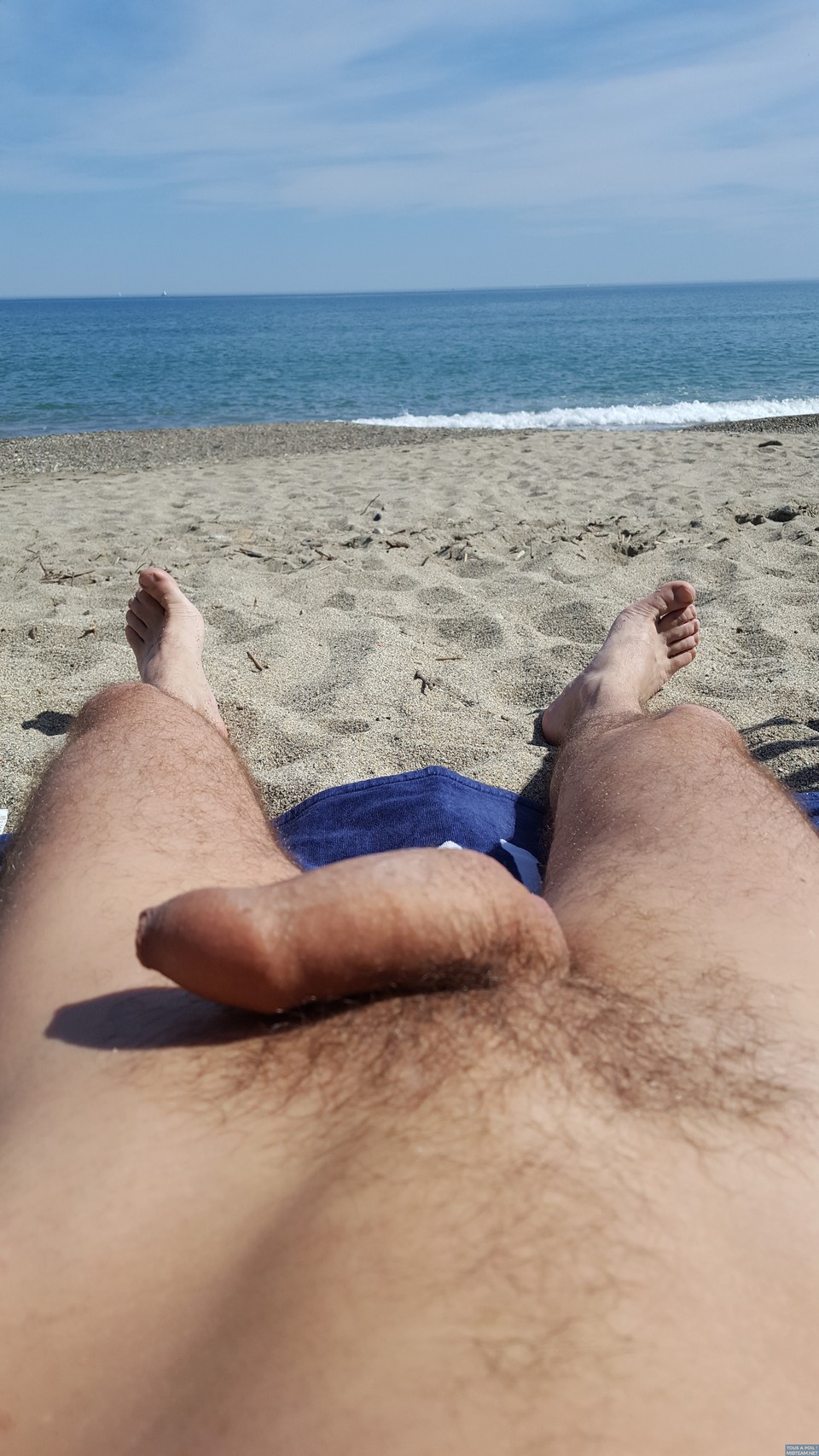 c'est bon d'être à poil à la plage